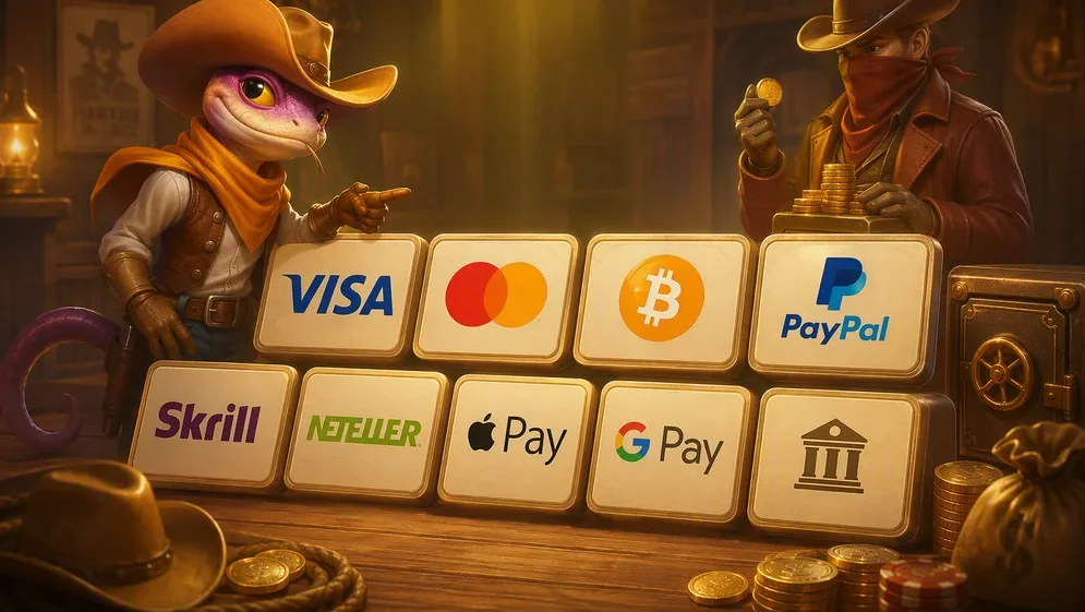 Zahlungslogos Visa Mastercard Bitcoin E-Wallet nebeneinander